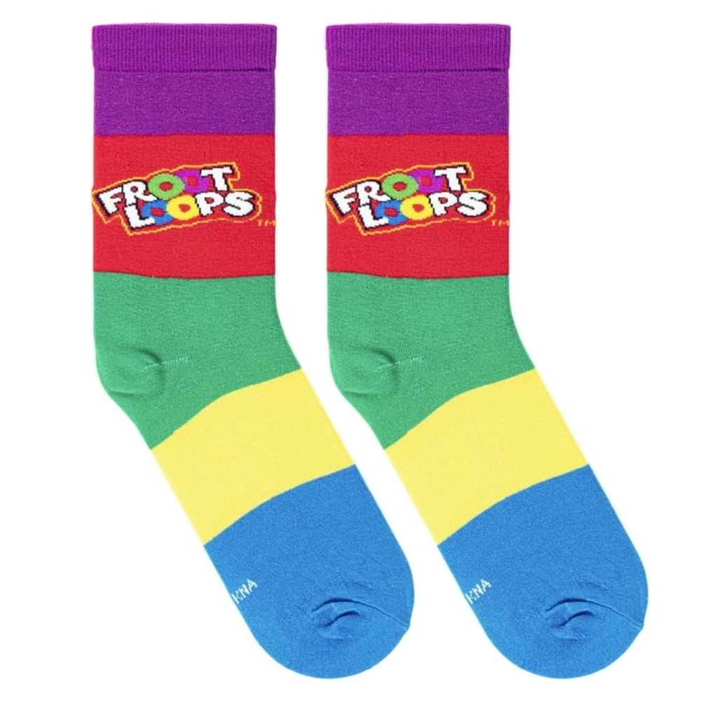 Crazy Froot Loops Socks - Picture 3 of 5